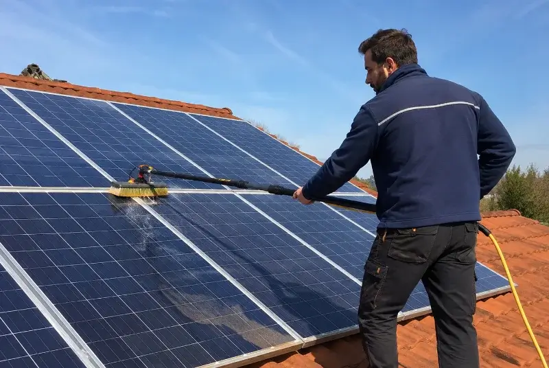 Nettoyage et entretien de panneaux solaires à Arzal
